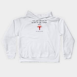 this was supposed to be our hot girl summer Kids Hoodie